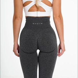 Black Speckled Seamless Leggings